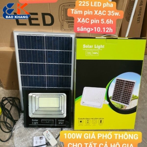 Đèn NLMT 100 W Sáng Mạnh