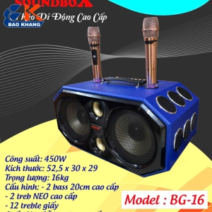 LOA KARAOKE SOUNDBOX MODEL: BG-16