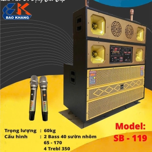 LOA KARAOKE SOUNDBOX MODEL SB - 119