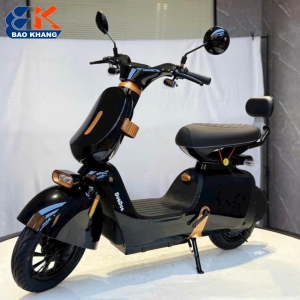 XE ĐIỆN K2 MÀU ĐEN  VÀNG ĐỒNG