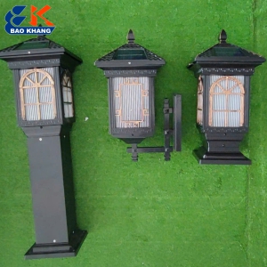 ĐÈN LED SOLAR PARK LIGHTS MÀU ĐEN