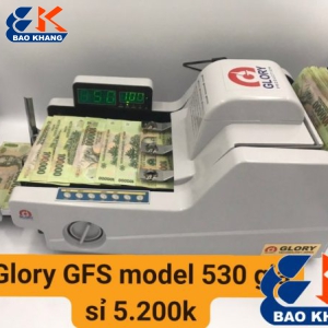 GLORY GFS MODEL 530 ĐIẾM TIỀN CHUẨN CHÍNH XÁC,PHÂN BIỆT TIỀN GIẢ,USD GIẢ,,,,