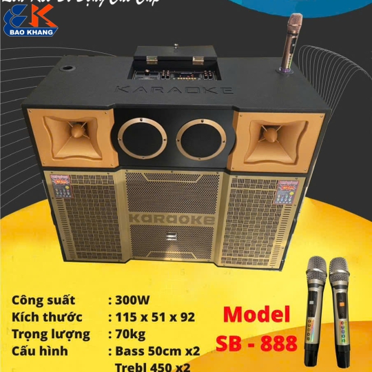 LOA KARAOKE SOUNDBOX MODEL SB-888