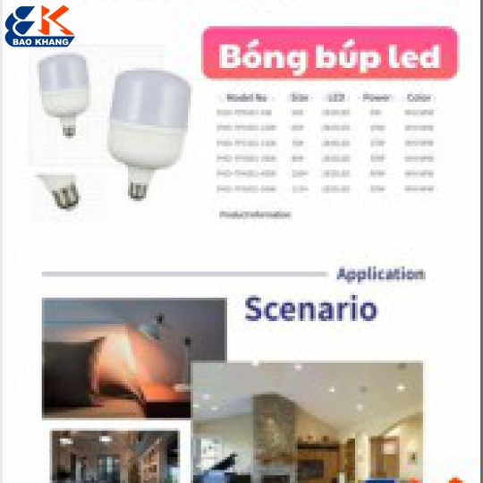 BÓNG BÚP LED HÀNG CHUẨN ĐỦ CÔNG SUẤT 100% 10W.20W.30W.40W.50W
