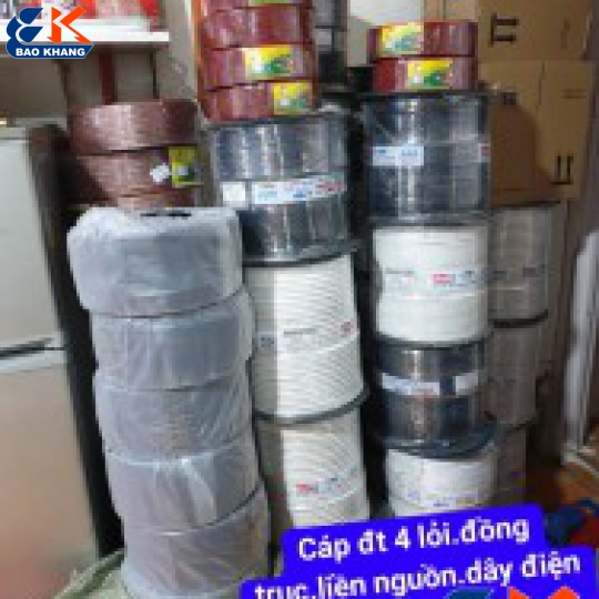 CÁP ĐIỆN THOẠI 4 LÕI,CÁP ĐỒNG TRỤC,…